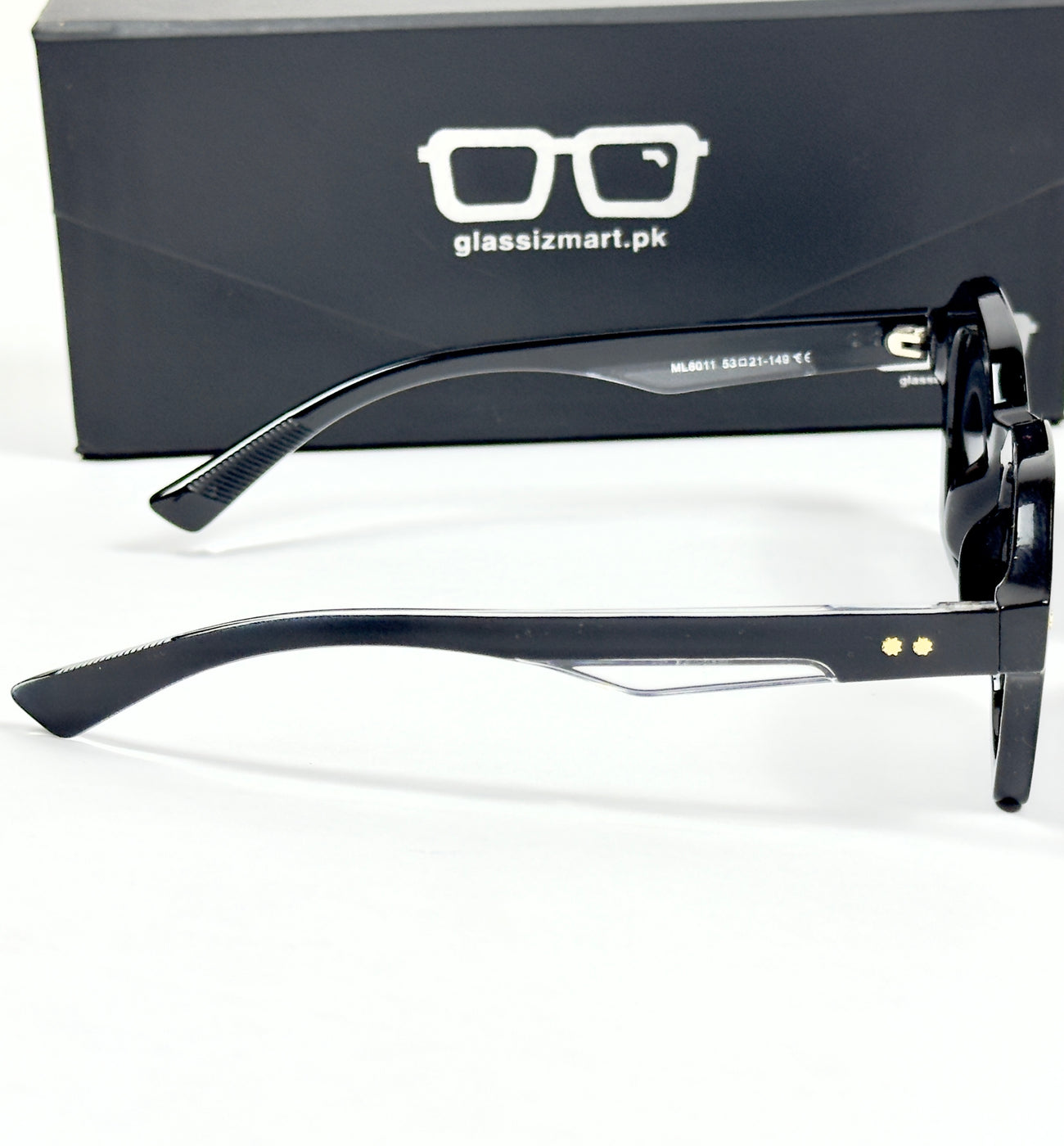 Moscot – 6011 – 53 - Black – Acetate  – Sunglasses - Unisex