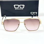 Dita – 30346 – 58 – Golden Maroon – Metal – Sunglasses – Unisex