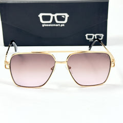 Dita – 30346 – 58 – Golden Maroon – Metal – Sunglasses – Unisex