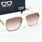 Dita – 30346 – 58 – Golden Maroon – Metal – Sunglasses – Unisex