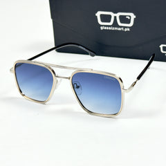 Carrera – 2029 - 58 – Silver Blue - Metal - Sunglasses – Unisex