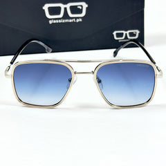 Carrera – 2029 - 58 – Silver Blue - Metal - Sunglasses – Unisex