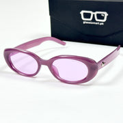 Gentle Monster – 9157 – Purple – Acetate – Oval – Sunglasses - Ladies