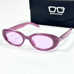 Gentle Monster – 9157 – Purple – Acetate – Oval – Sunglasses - Ladies