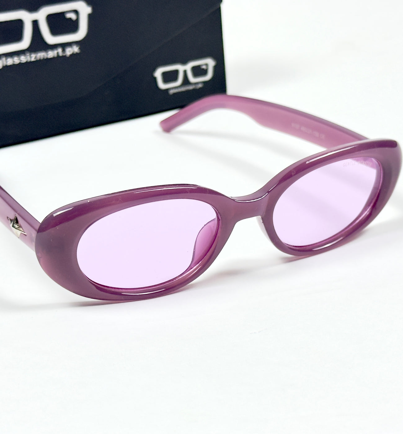 Gentle Monster – 9157 – Purple – Acetate – Oval – Sunglasses - Ladies