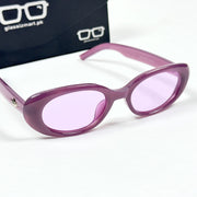 Gentle Monster – 9157 – Purple – Acetate – Oval – Sunglasses - Ladies