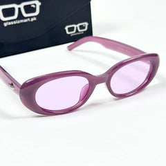 Gentle Monster – 9157 – Purple – Acetate – Oval – Sunglasses - Ladies