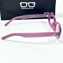 Gentle Monster – 9157 – Purple – Acetate – Oval – Sunglasses - Ladies