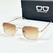 Dita – 3312 – 55 – Golden Brown – Metal – Sunglasses – Unisex
