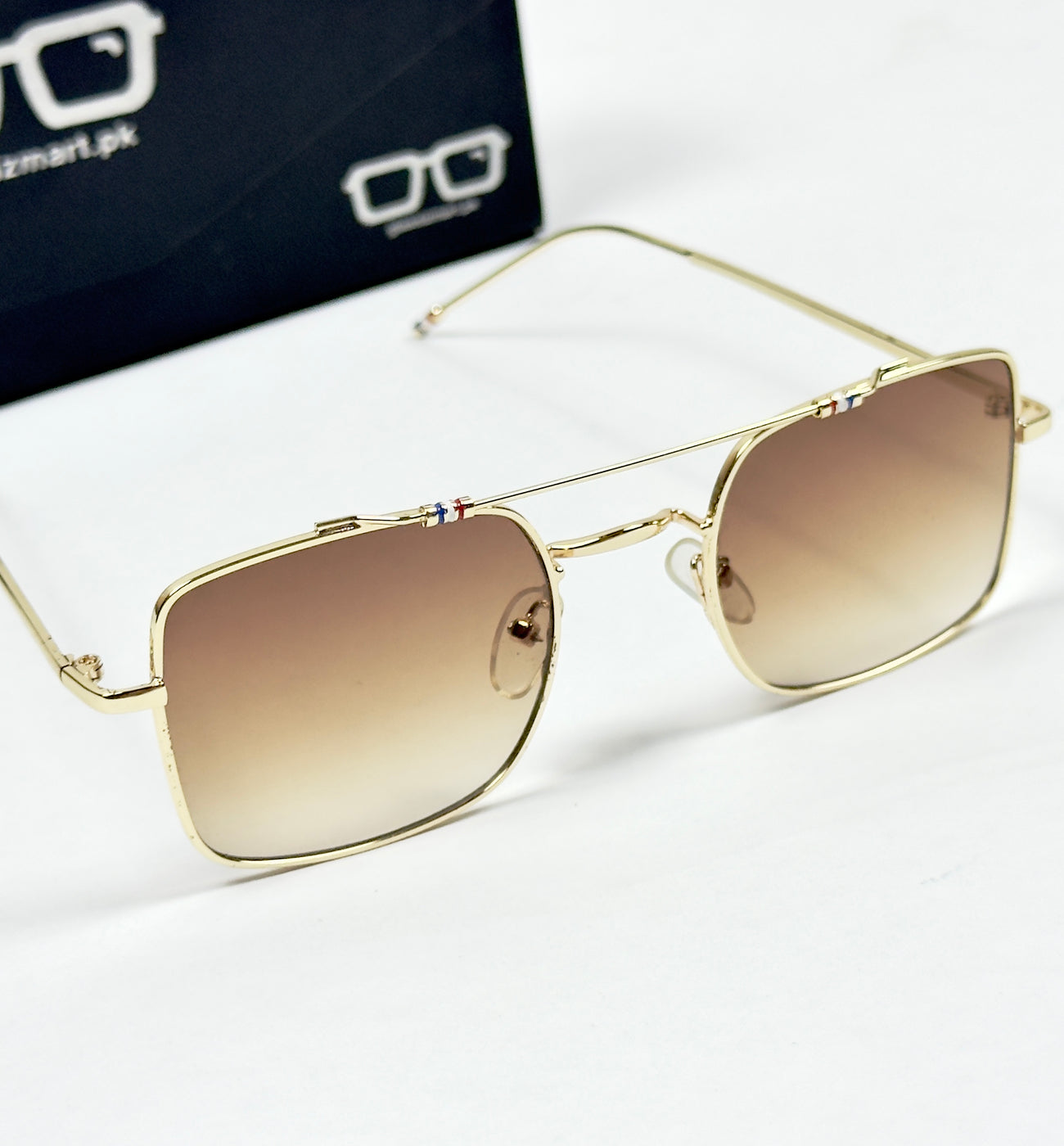 Dita – 3312 – 55 – Golden Brown – Metal – Sunglasses – Unisex