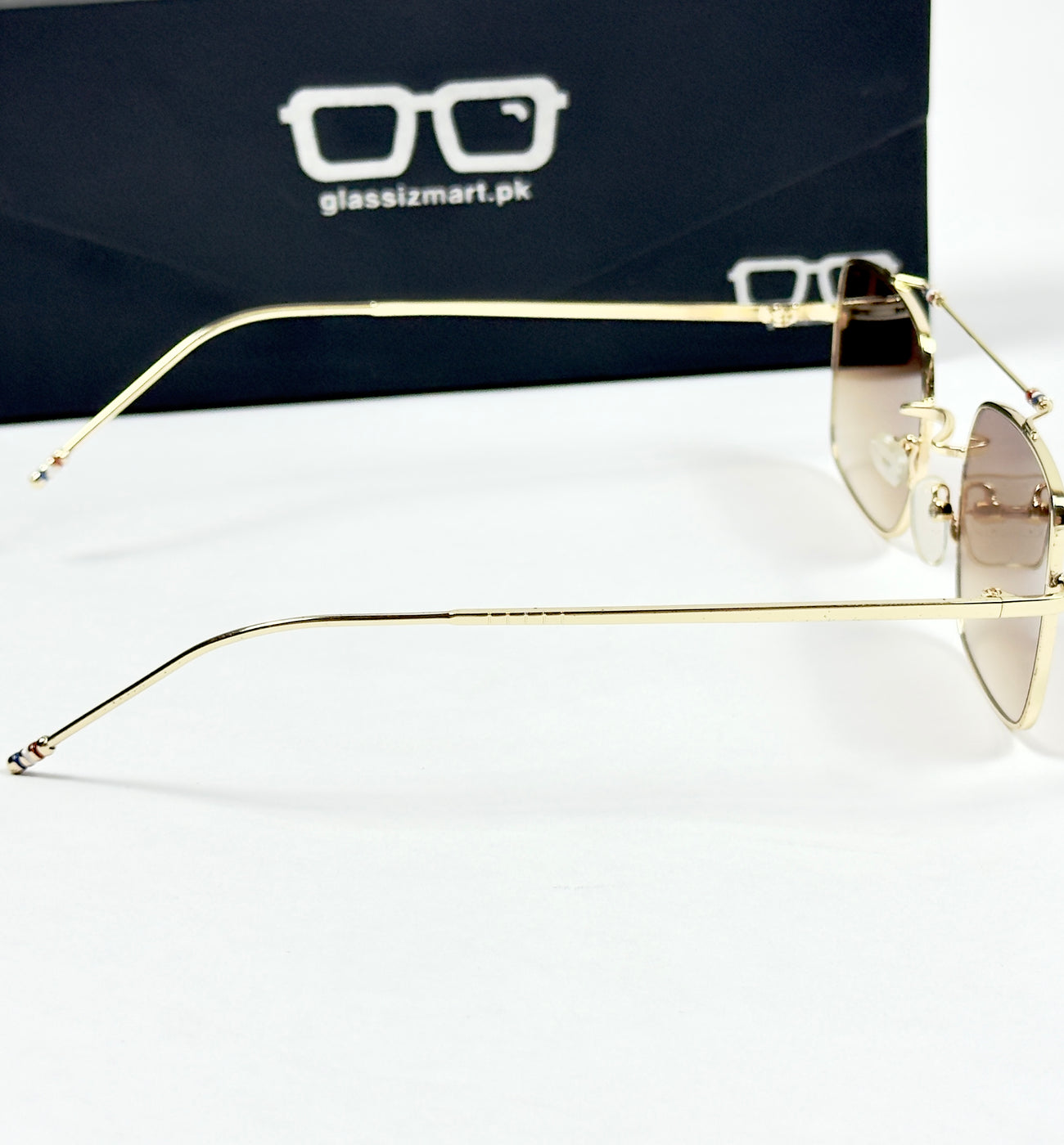 Dita – 3312 – 55 – Golden Brown – Metal – Sunglasses – Unisex