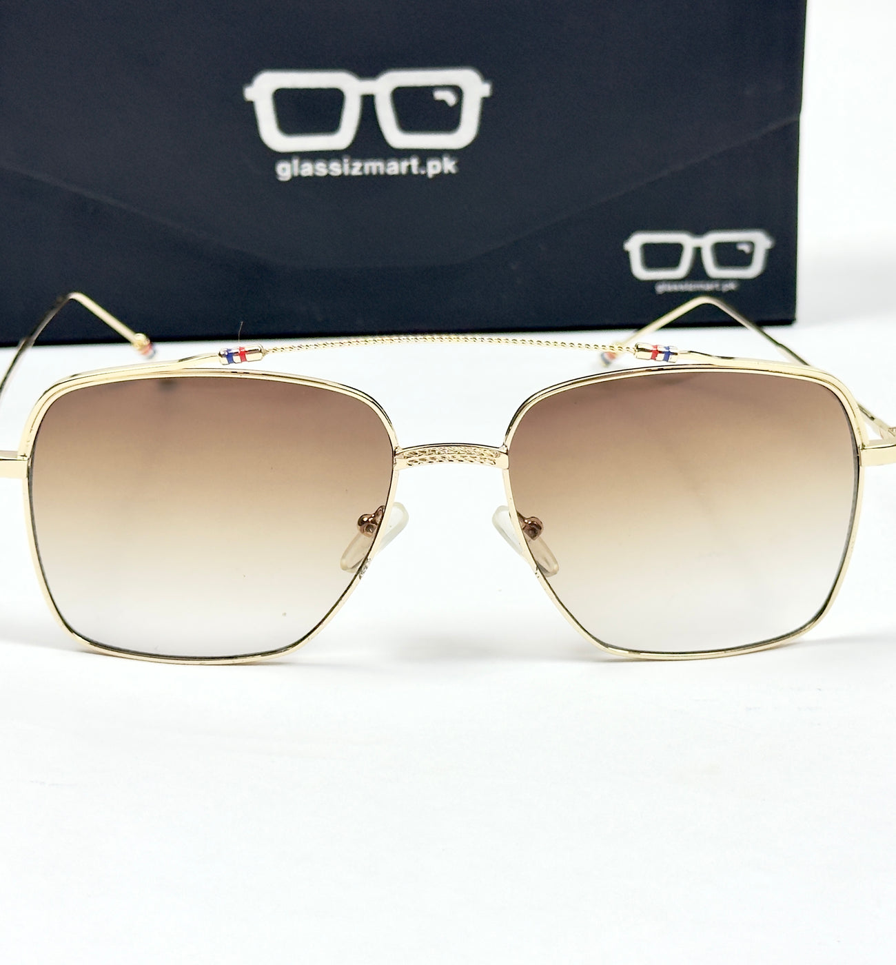 Dita – 3312 – 58 – Golden Brown – Metal – Sunglasses – Unisex
