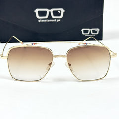Dita – 3312 – 58 – Golden Brown – Metal – Sunglasses – Unisex