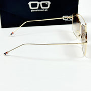Dita – 3312 – 58 – Golden Brown – Metal – Sunglasses – Unisex