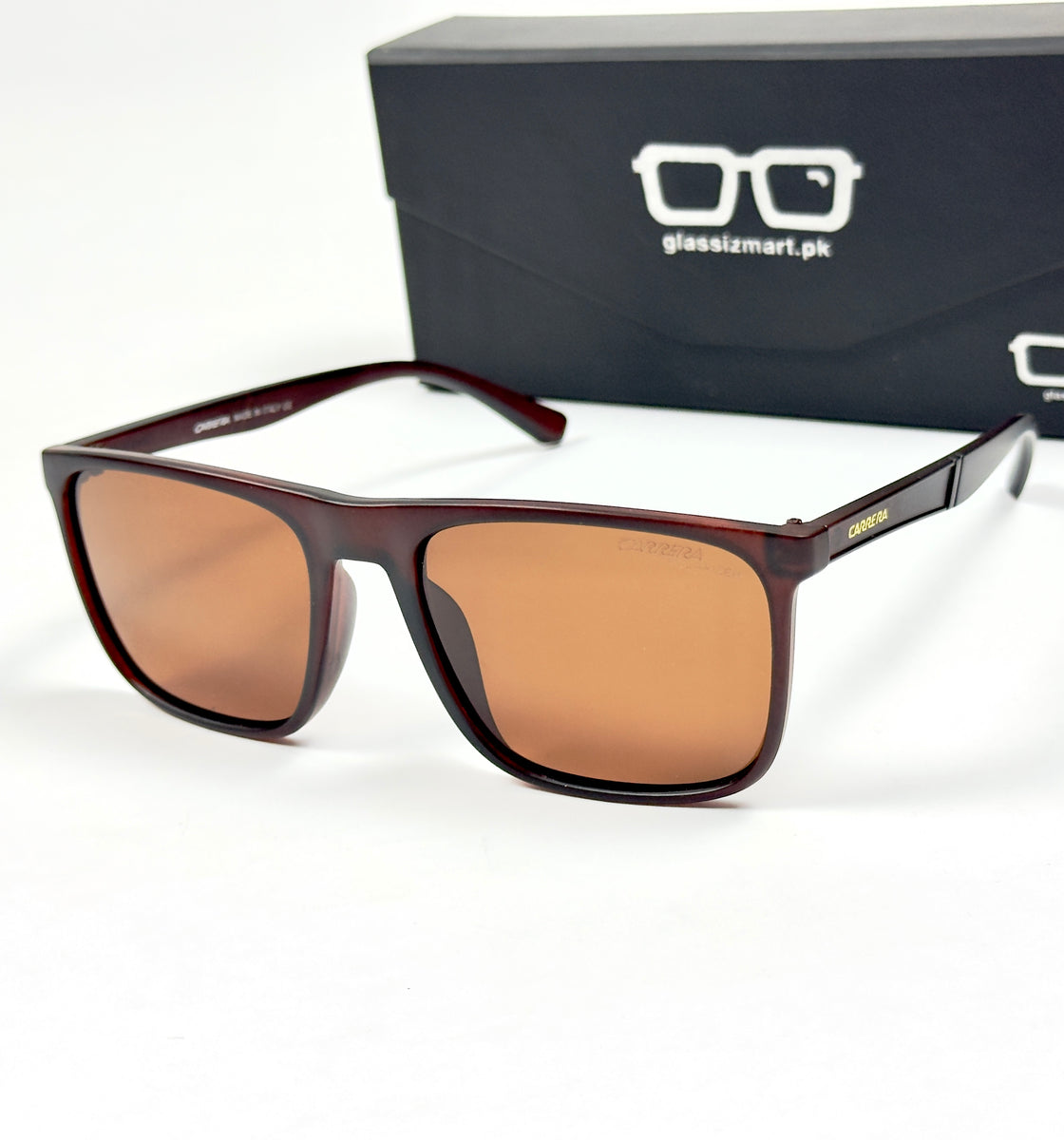 Carrera – 2303 – 56 - Brown – Acetate  – Polarized - Sunglasses - Unisex
