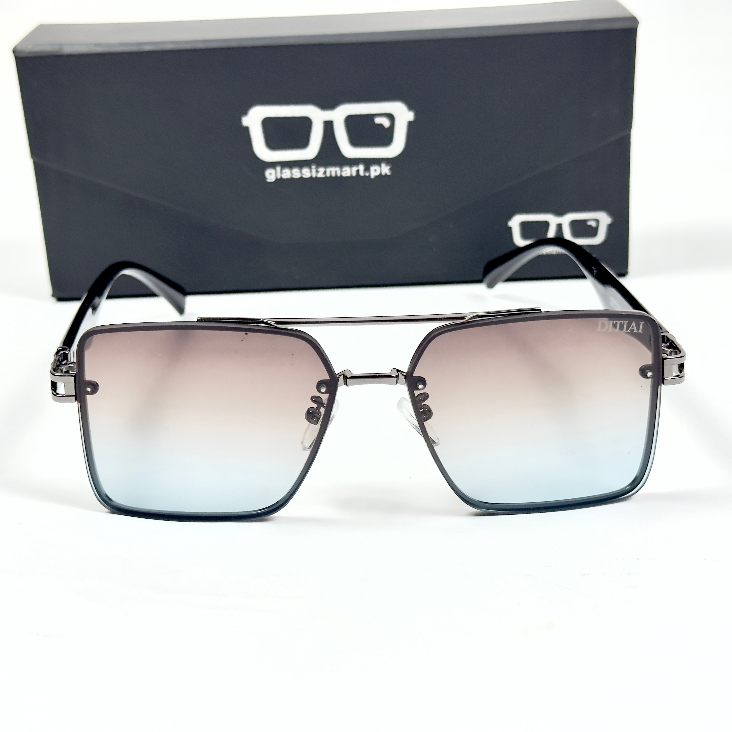 Dita – 0520 – 58 – Brown Blue – Metal – Sunglasses – Unisex