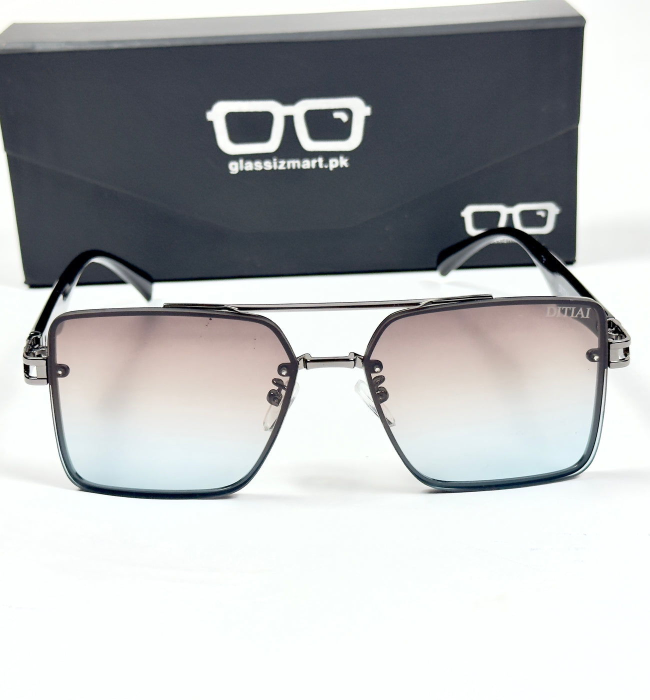 Dita – 0520 – 58 – Brown Blue – Metal – Sunglasses – Unisex