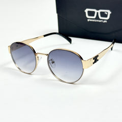 Celine – 2124 - 58 – Golden Black Gradient – Metal – Sunglasses - Unisex