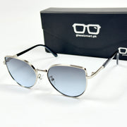 Dior – 8101 – 58 – Silver Blue – Metal – Sunglasses – Ladies