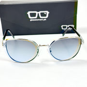 Dior – 8101 – 58 – Silver Blue – Metal – Sunglasses – Ladies