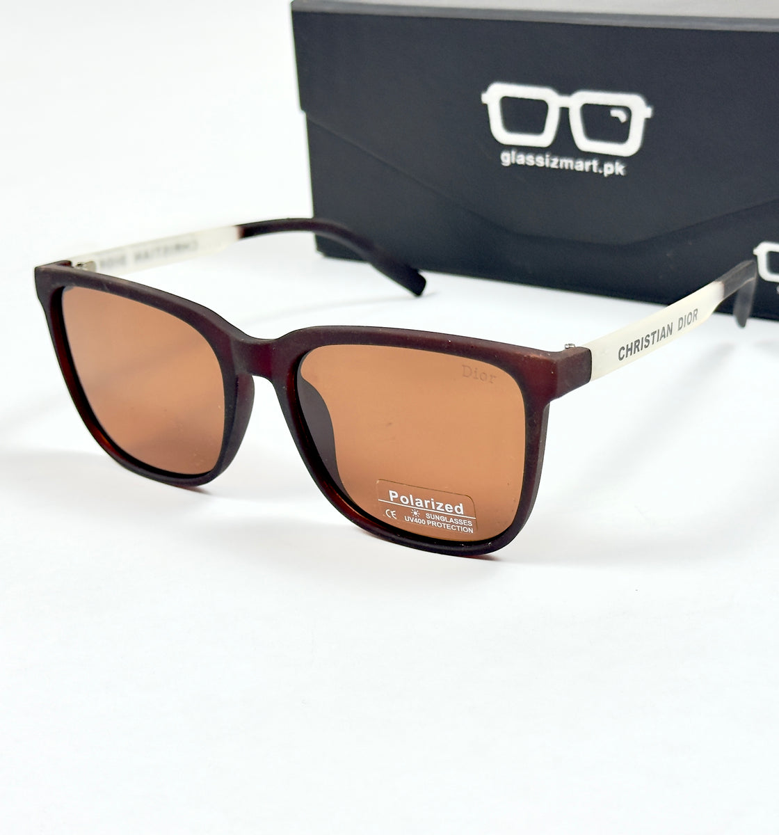 Dior – 2707 - 56 – Brown – Acetate – Sunglasses - Unisex