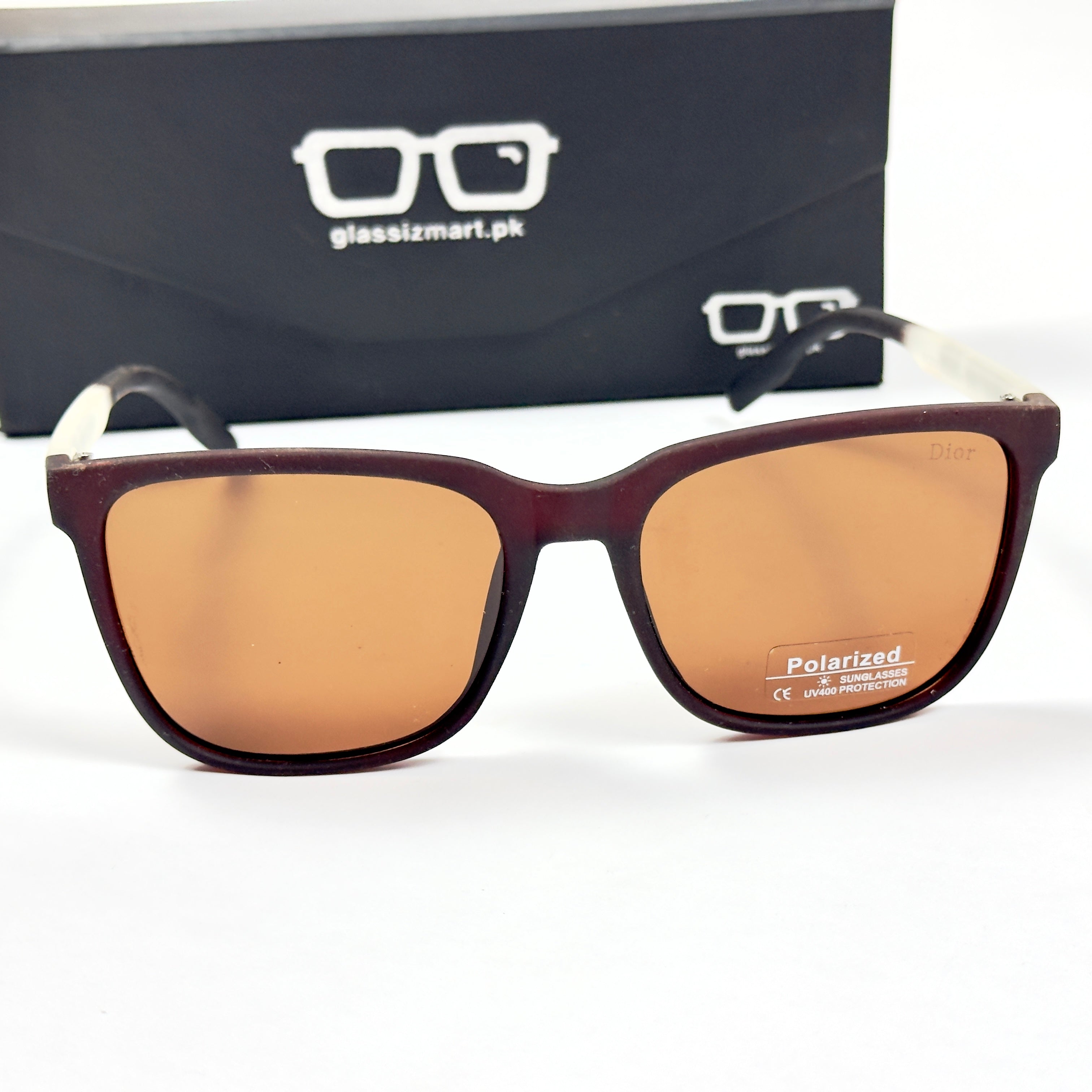 Dior – 2707 - 56 – Brown – Acetate – Sunglasses - Unisex