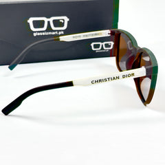 Dior – 2707 - 56 – Brown – Acetate – Sunglasses - Unisex