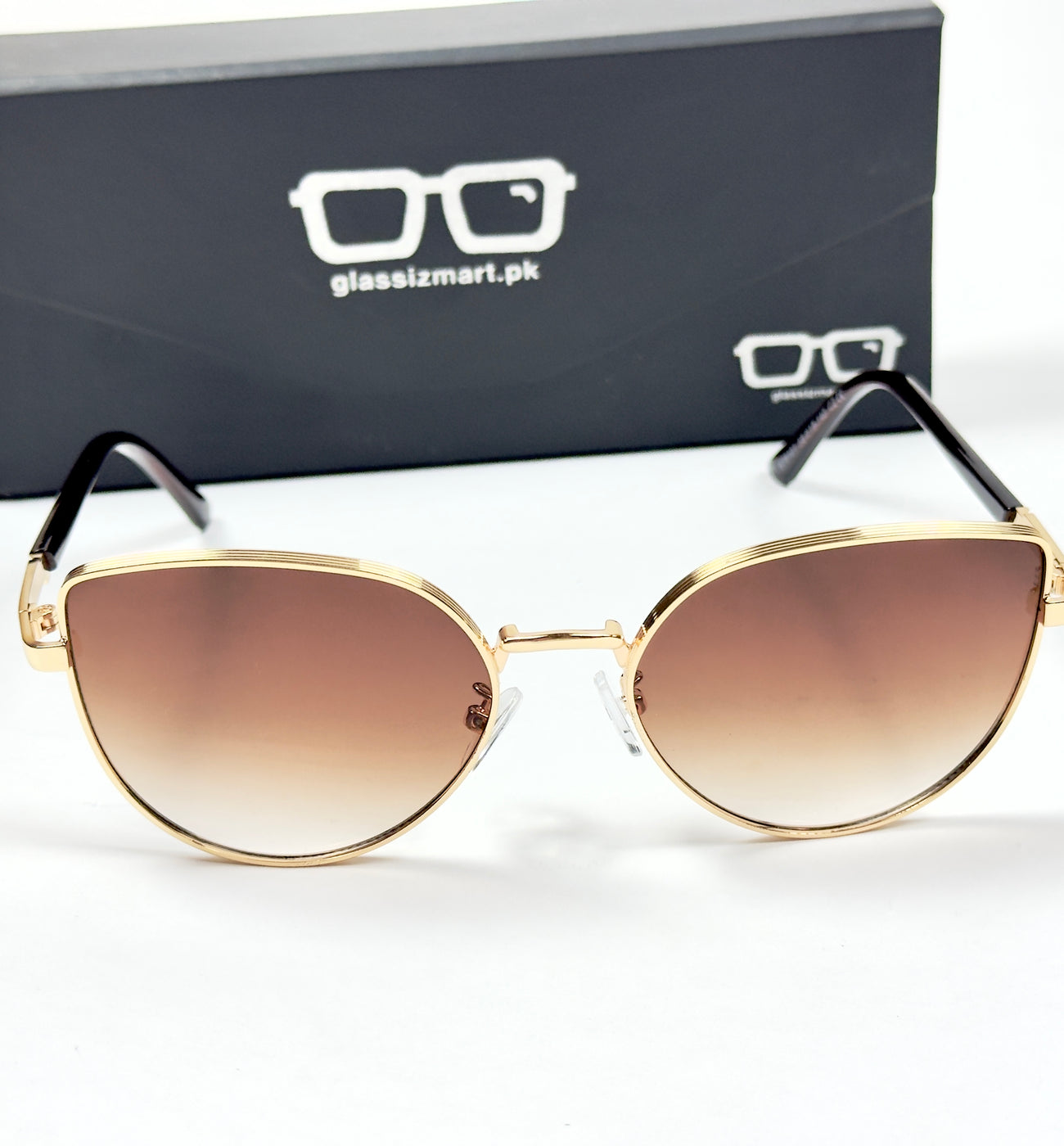 Dior – 8101 – 58 – Golden Brown – Metal – Sunglasses – Ladies