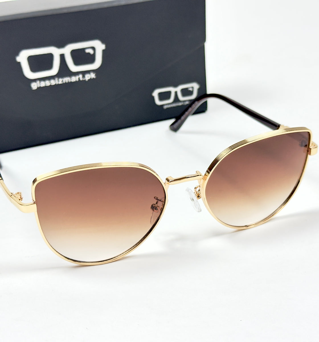 Dior – 8101 – 58 – Golden Brown – Metal – Sunglasses – Ladies