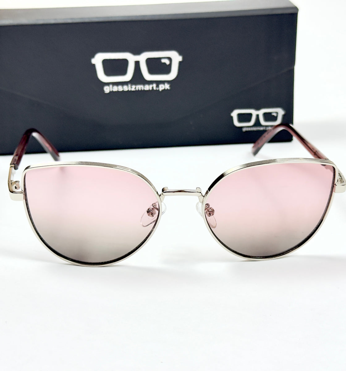 Dior – 8101 – 58 – Silver Pink – Metal – Sunglasses – Ladies