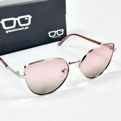 Dior – 8101 – 58 – Silver Pink – Metal – Sunglasses – Ladies