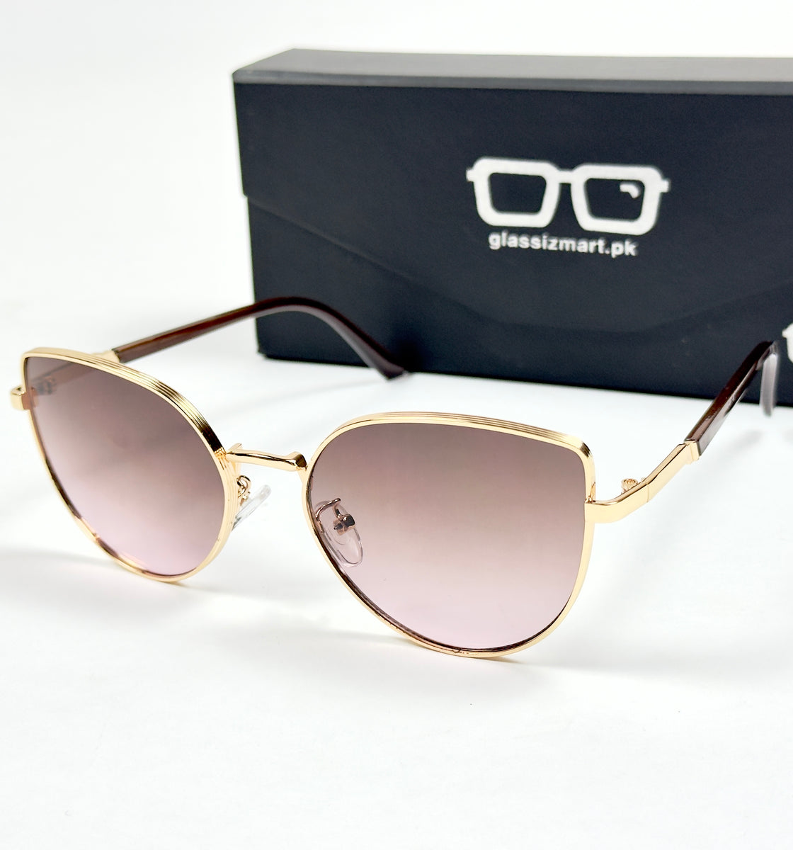 Dior – 8101 – 58 – Golden Pink – Metal – Sunglasses – Ladies