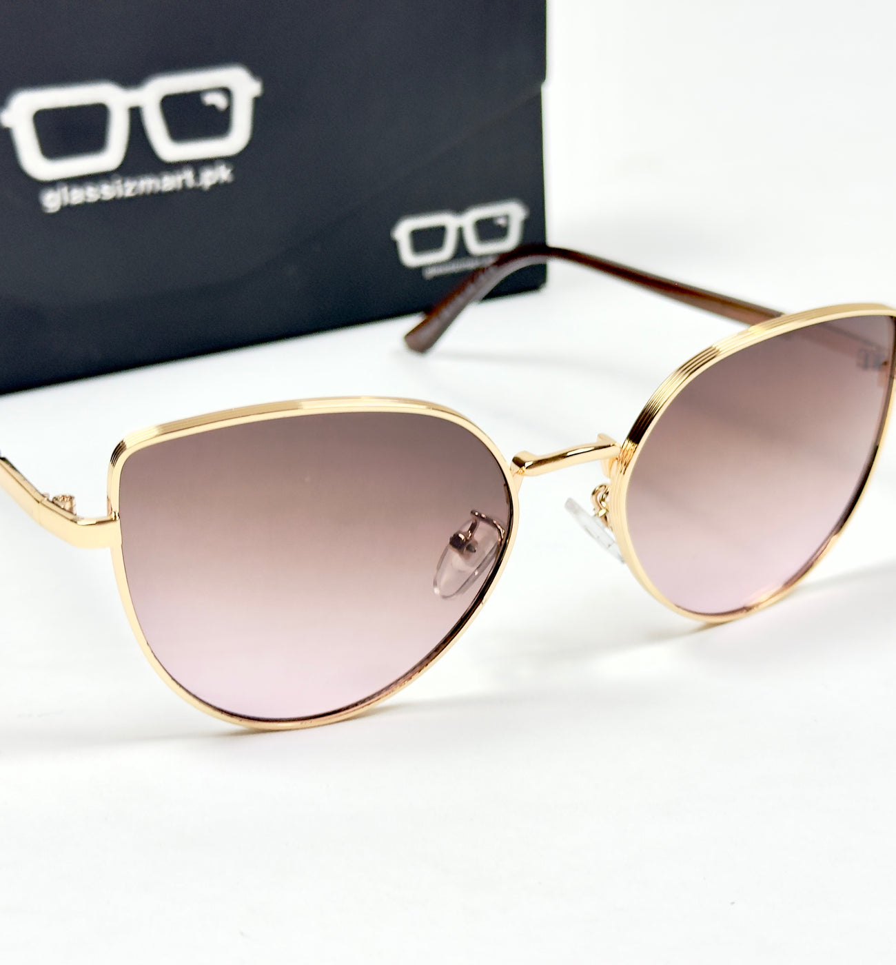 Dior – 8101 – 58 – Golden Pink – Metal – Sunglasses – Ladies