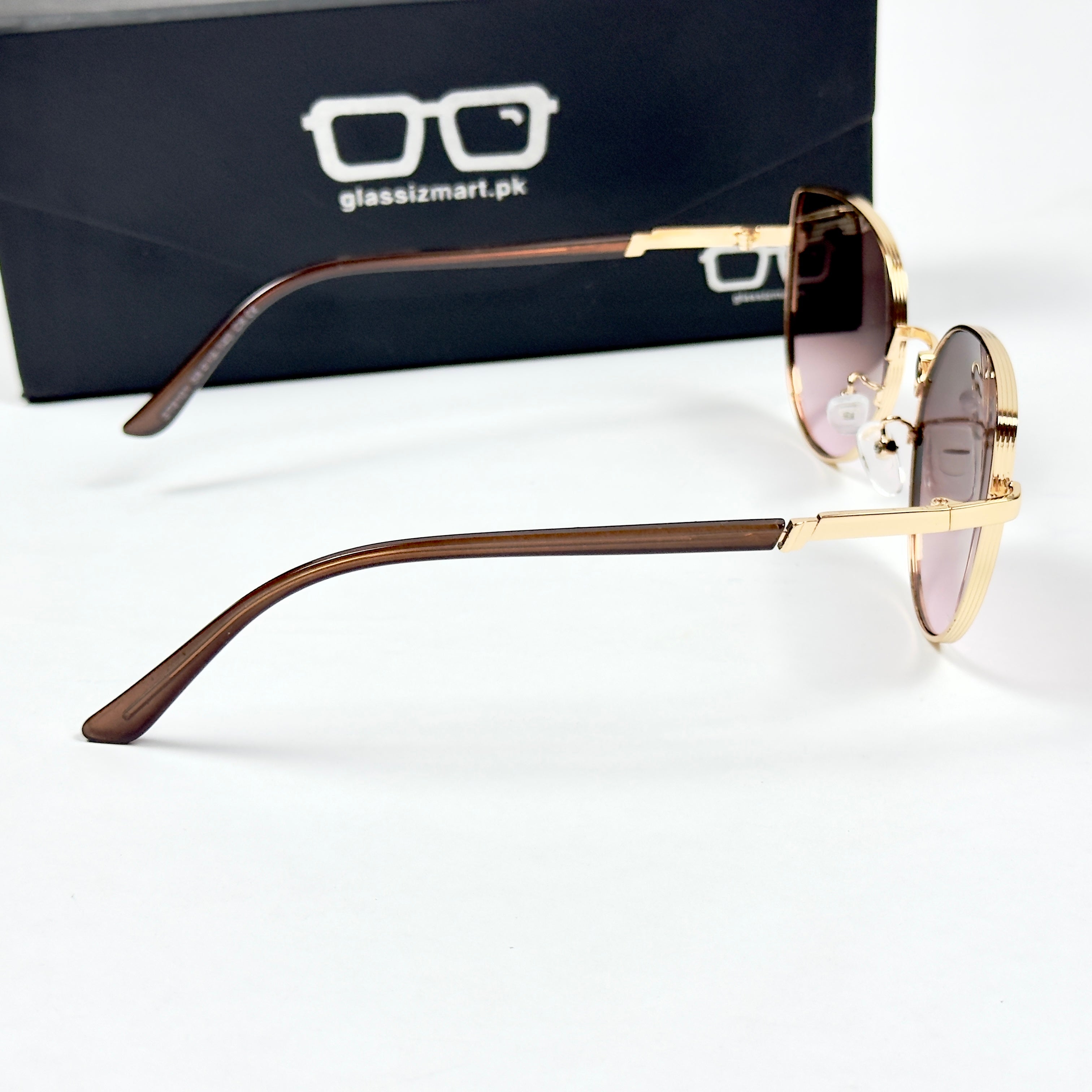 Dior – 8101 – 58 – Golden Pink – Metal – Sunglasses – Ladies