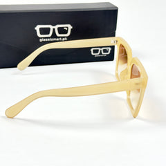 Dior – 2153 – 57 – Mustard – Acetate – Metal -  Sunglasses – Unisex