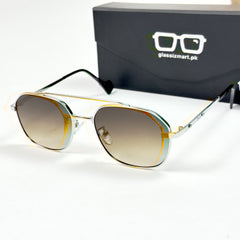 Dolce & Gabbana – 2A81 – 55 – Golden Brown – Metal – Sunglasses – Unisex