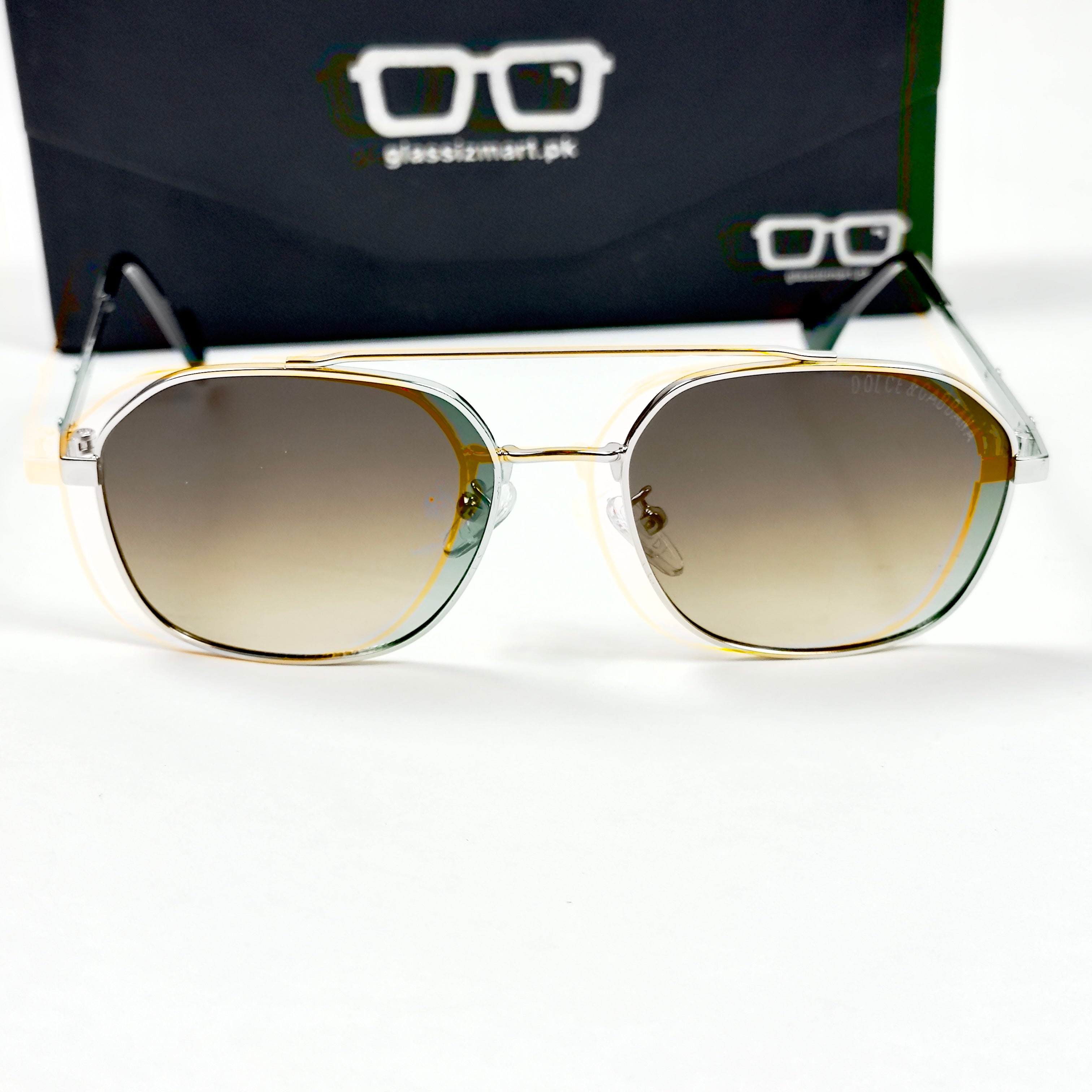 Dolce & Gabbana – 2A81 – 55 – Golden Brown – Metal – Sunglasses – Unisex