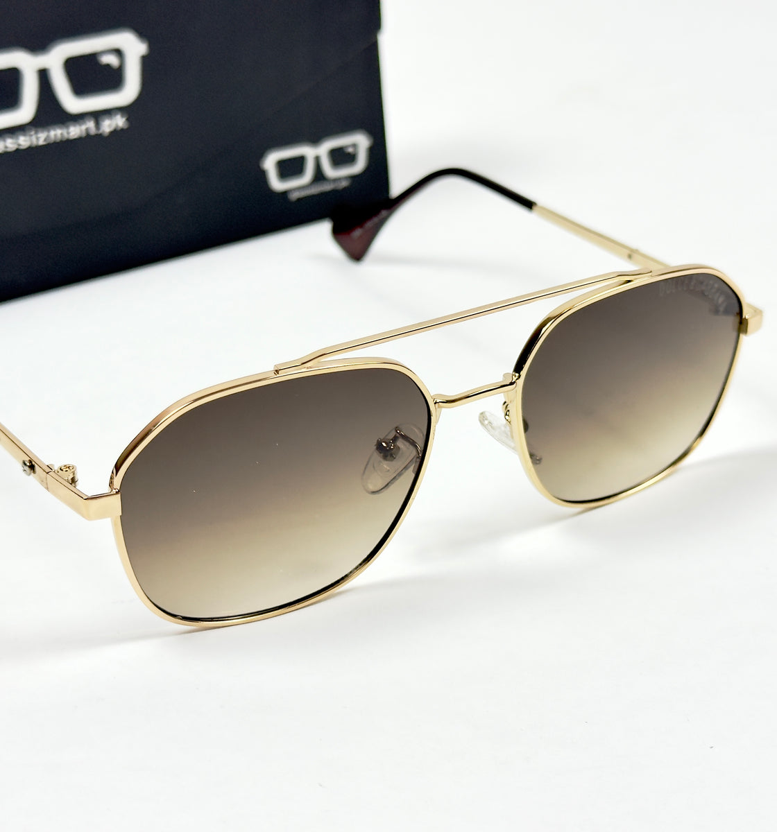Dolce & Gabbana – 2A81 – 55 – Golden Brown – Metal – Sunglasses – Unisex
