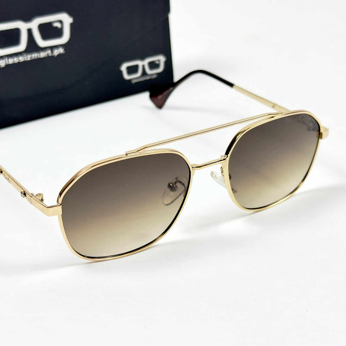 Dolce & Gabbana – 2A81 – 55 – Golden Brown – Metal – Sunglasses – Unisex