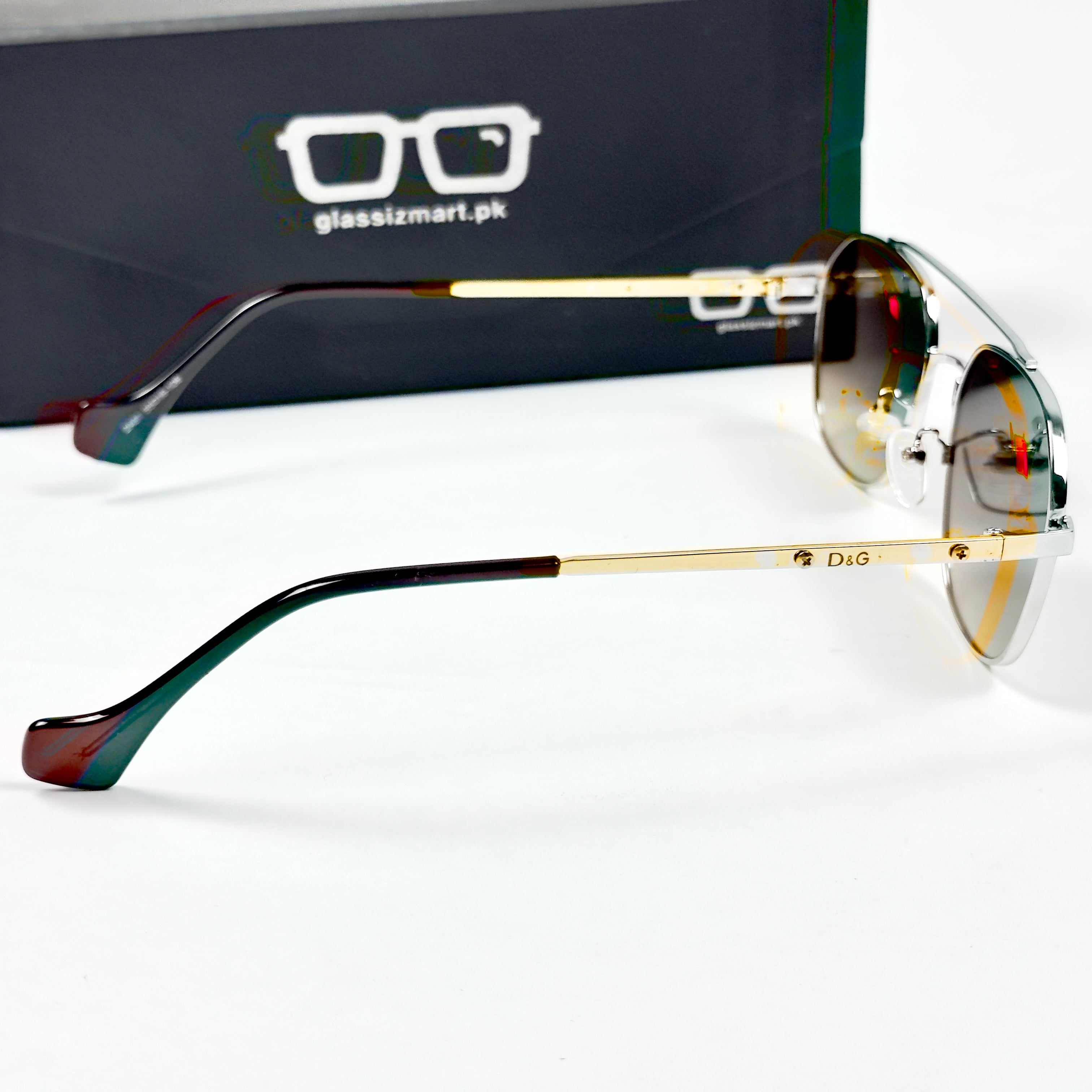 Dolce & Gabbana – 2A81 – 55 – Golden Brown – Metal – Sunglasses – Unisex