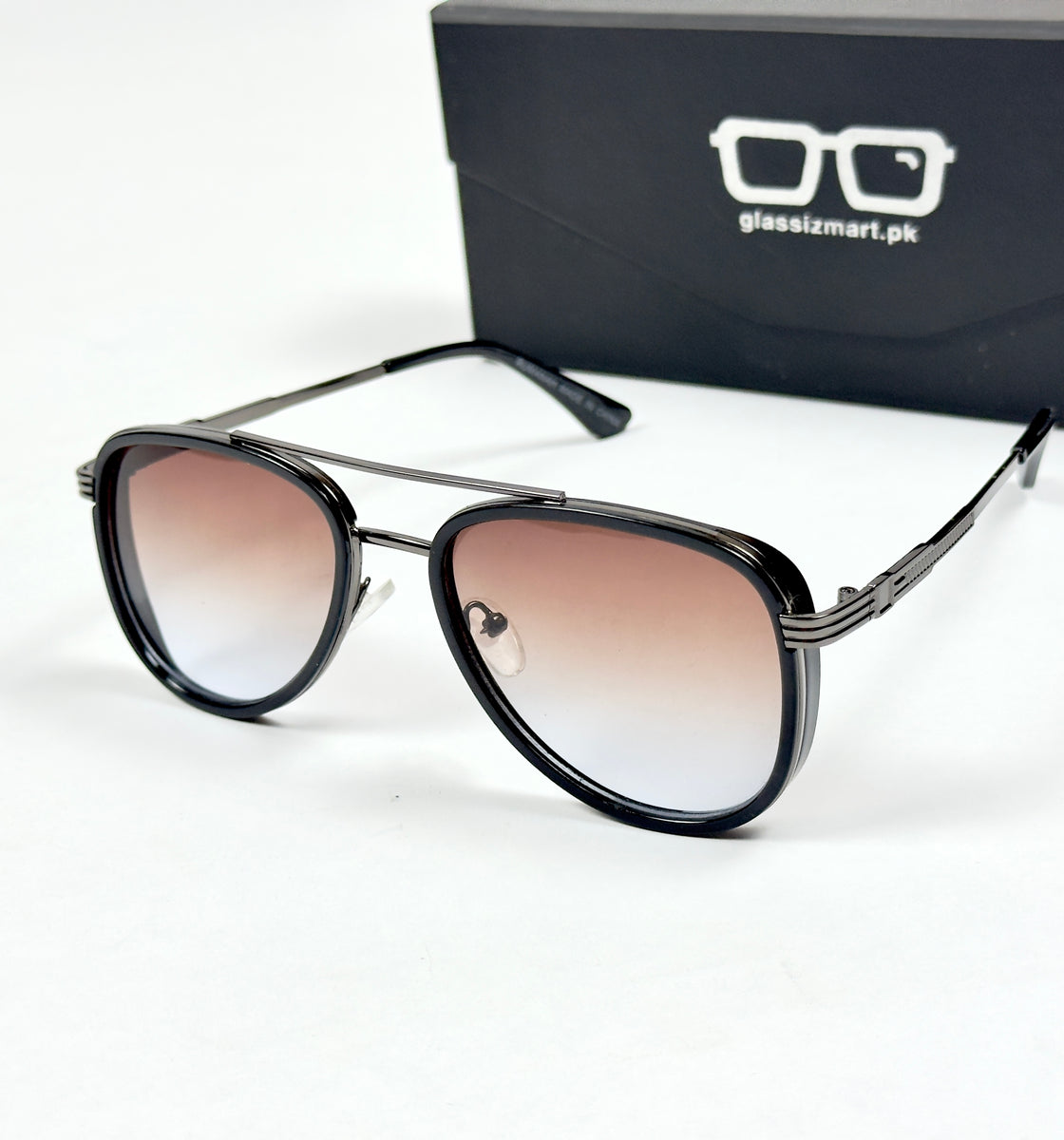 Gucci – 5830 – 56 – Grey Multi – Metal – Sunglasses – Unisex
