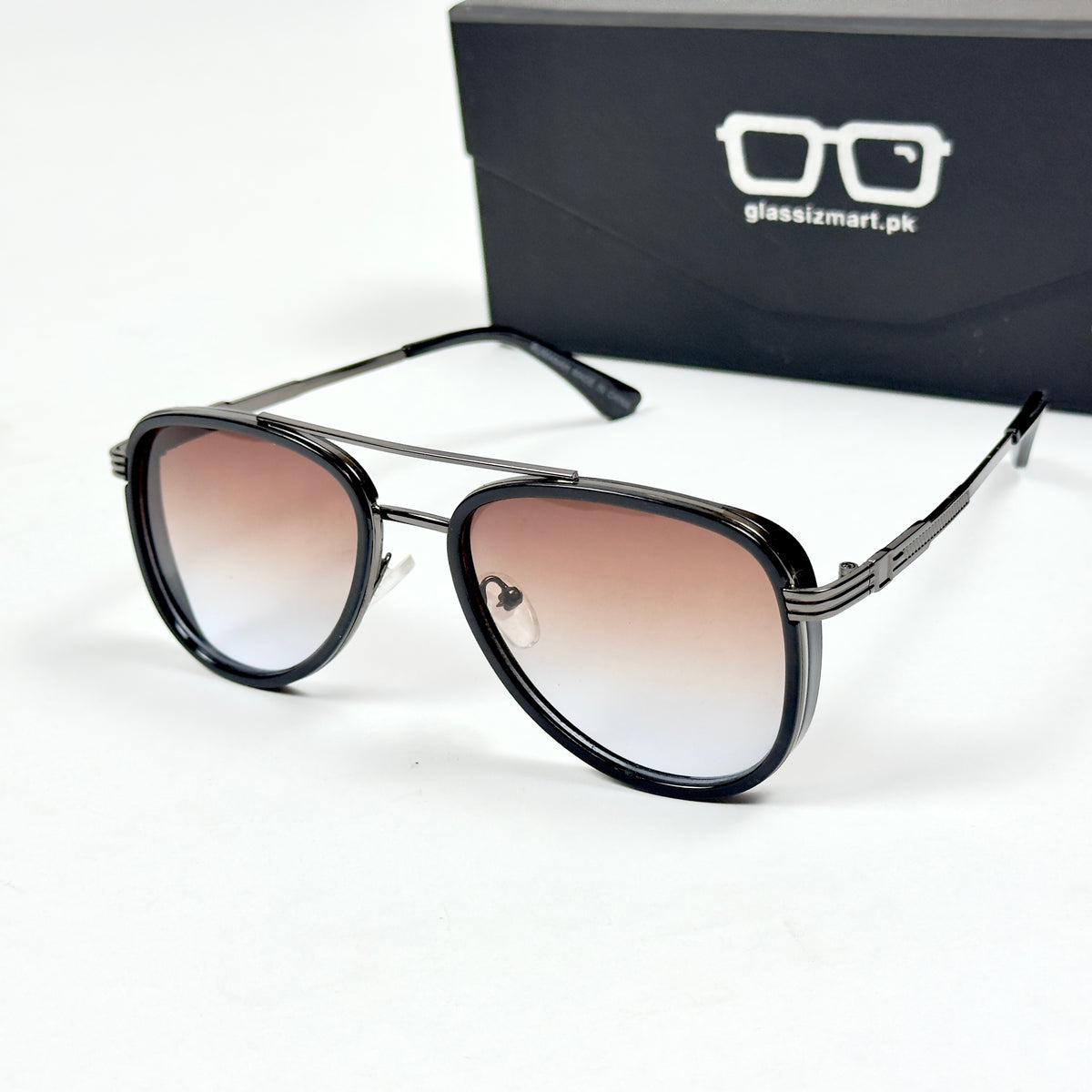 Gucci – 5830 – 56 – Grey Multi – Metal – Sunglasses – Unisex