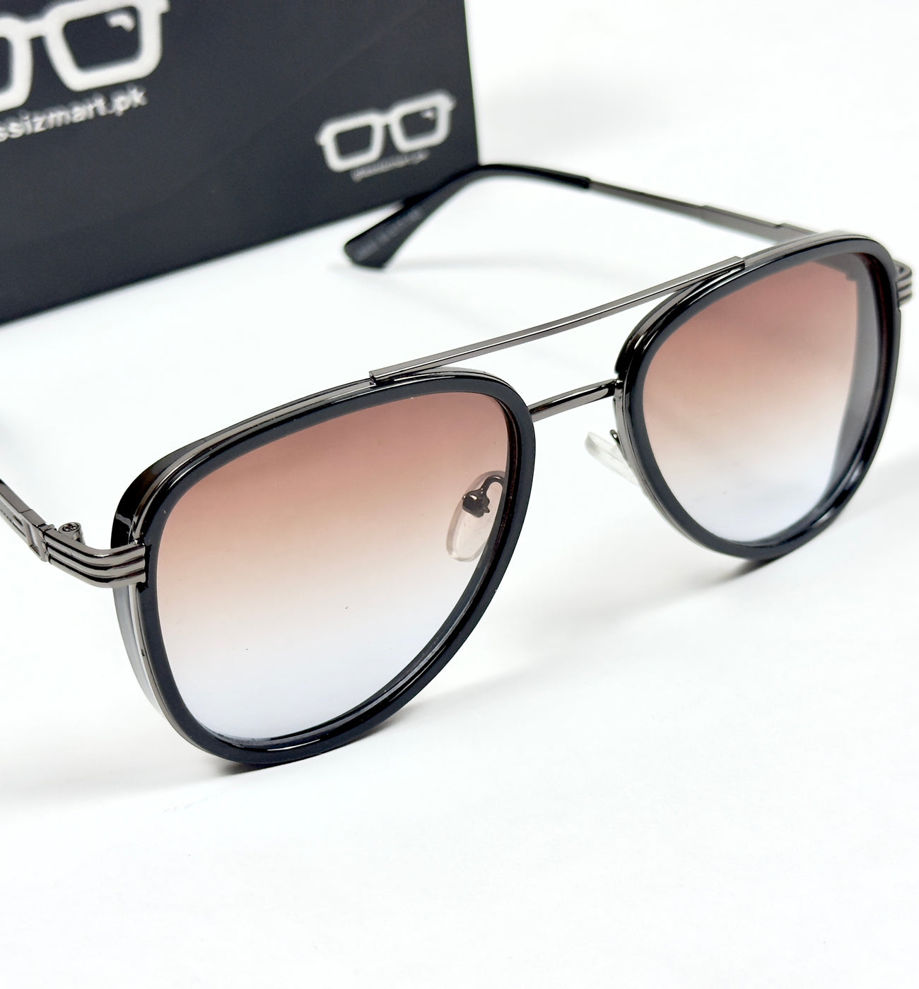 Gucci – 5830 – 56 – Grey Multi – Metal – Sunglasses – Unisex