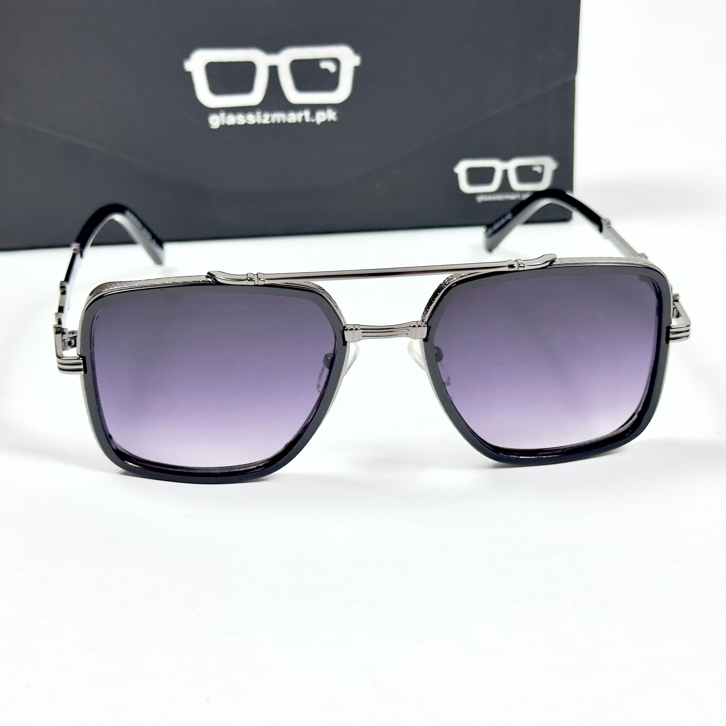 Balmain – 19314 – 57 – Black Gradient – Metal – Sunglasses – Unisex