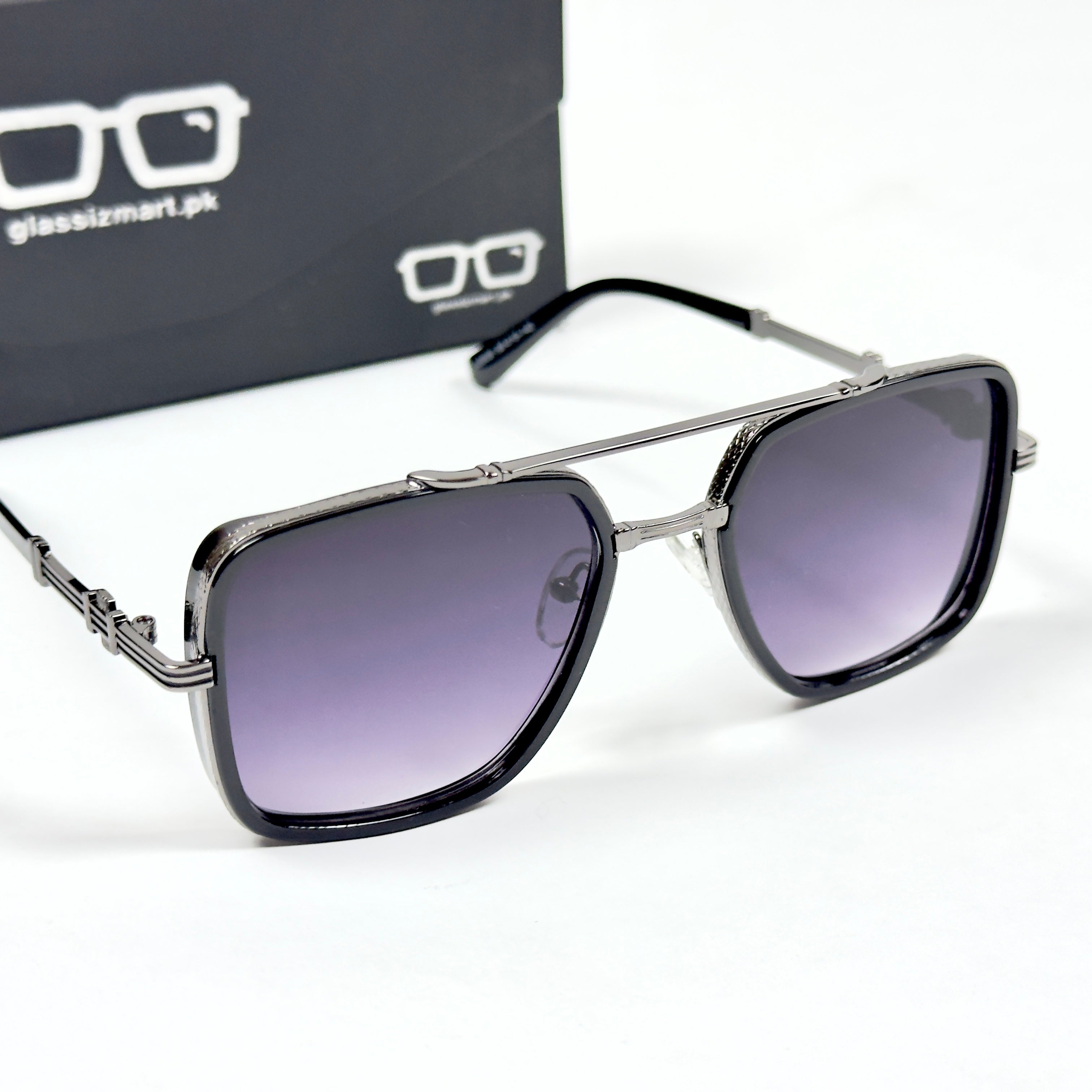 Balmain – 19314 – 57 – Black Gradient – Metal – Sunglasses – Unisex