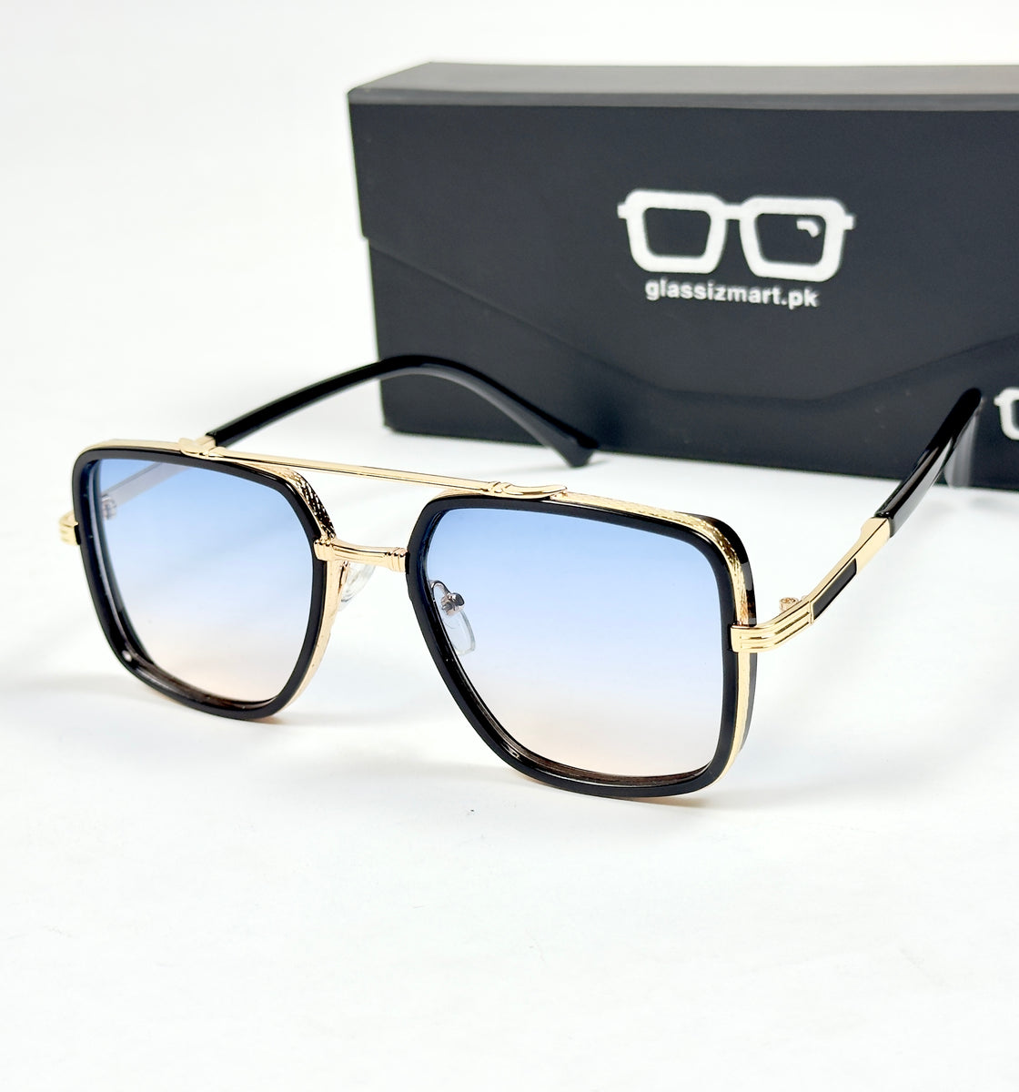 Balmain – 19314 – 57 – Golden Multi – Metal – Sunglasses – Unisex