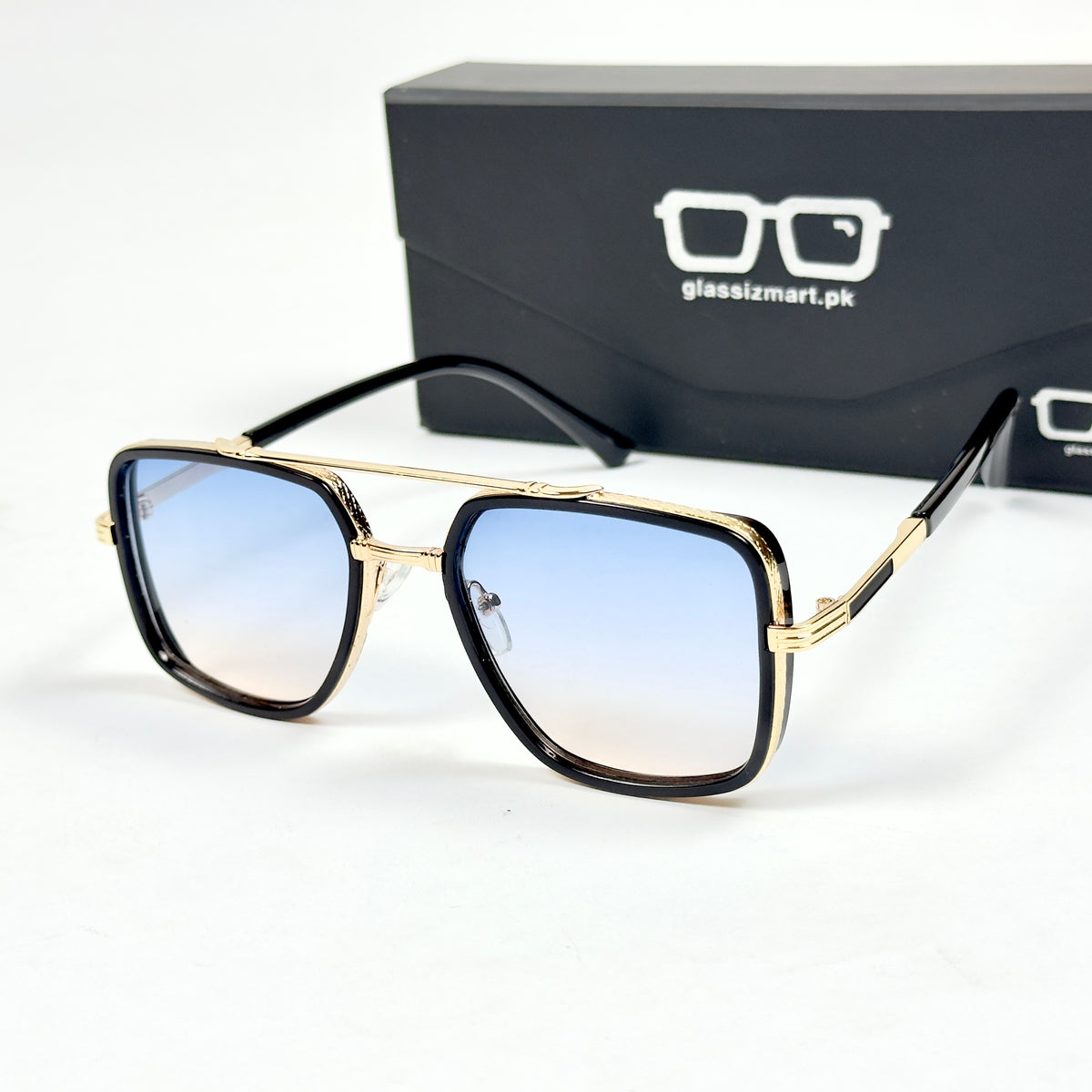 Balmain – 19314 – 57 – Golden Multi – Metal – Sunglasses – Unisex