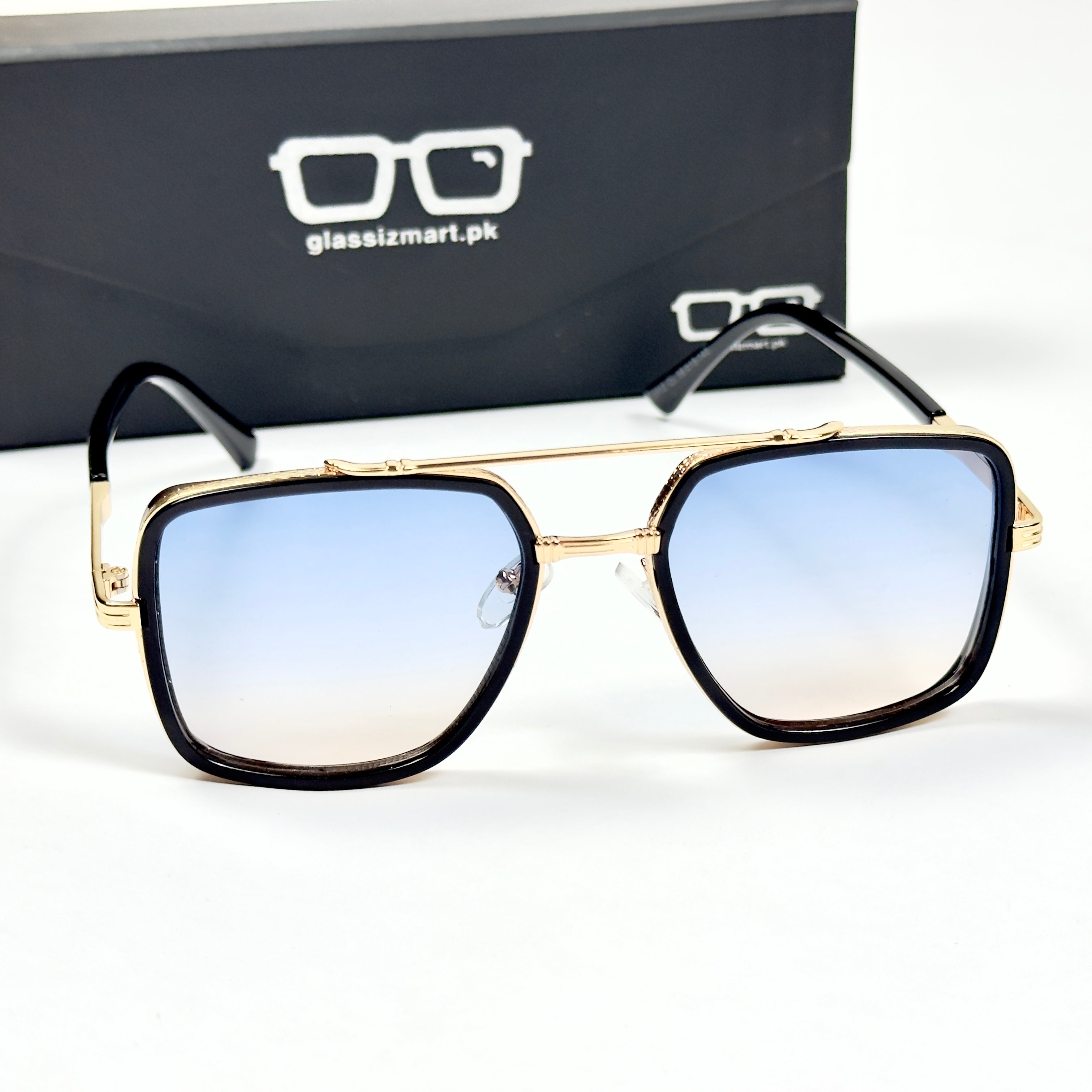 Balmain – 19314 – 57 – Golden Multi – Metal – Sunglasses – Unisex