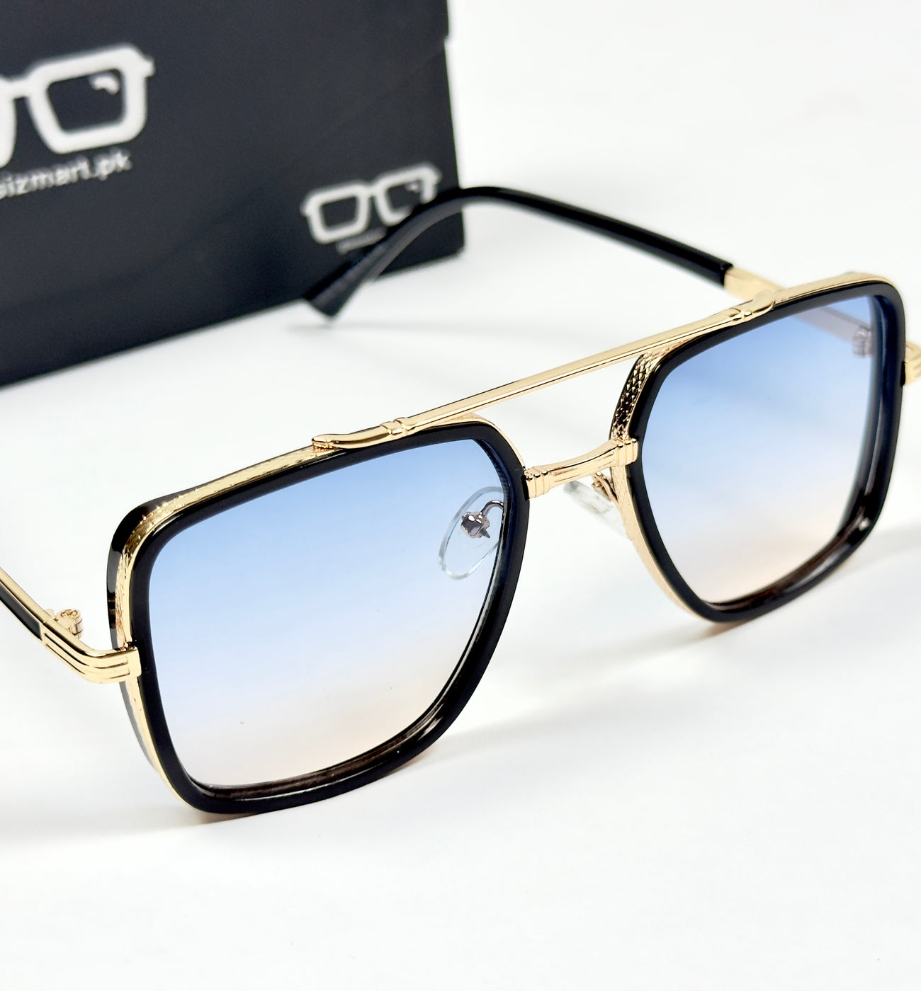 Balmain – 19314 – 57 – Golden Multi – Metal – Sunglasses – Unisex