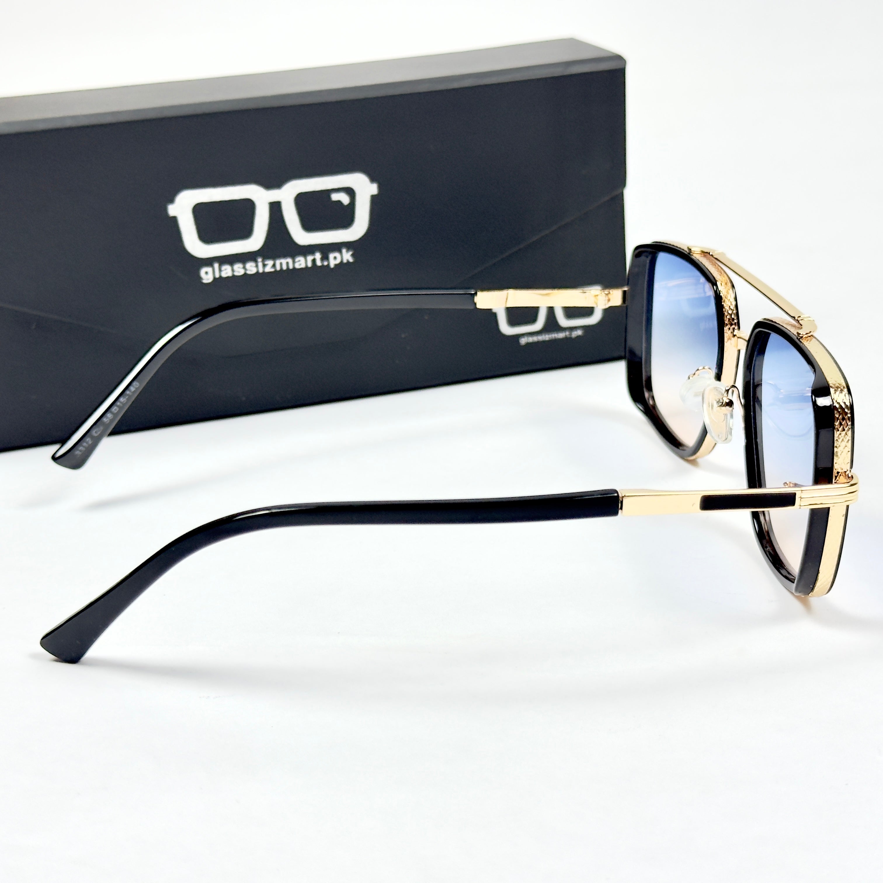 Balmain – 19314 – 57 – Golden Multi – Metal – Sunglasses – Unisex
